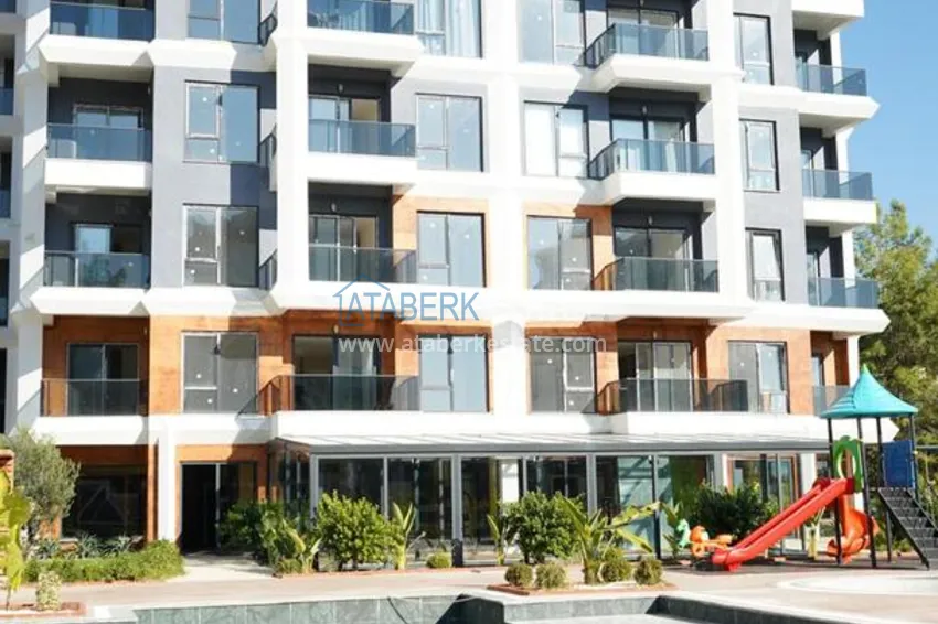Gotowe mieszkanie 1+1 w nowym kompleksie mieszkalnym, dzielnica Avsallar — Alanya 8