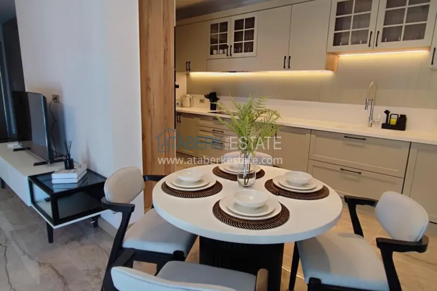 Purchase Two-bedroom apartment with furniture and panoramic sea views in a premium complex — Antalya, Kepez 11