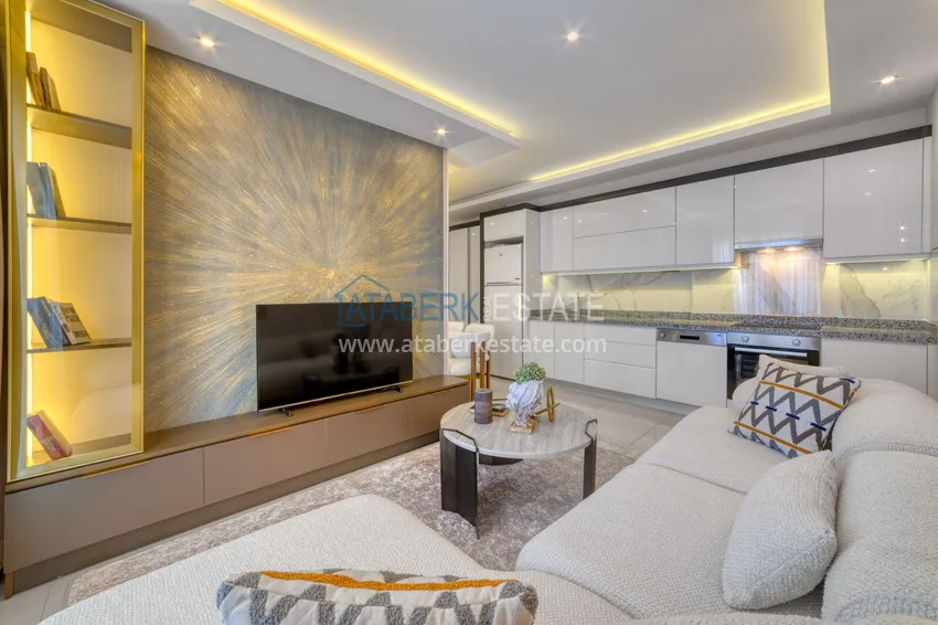 Kupuj Apartament pod klucz z dwiema sypialniami w Mahmutlar w nowoczesnym kompleksie 8