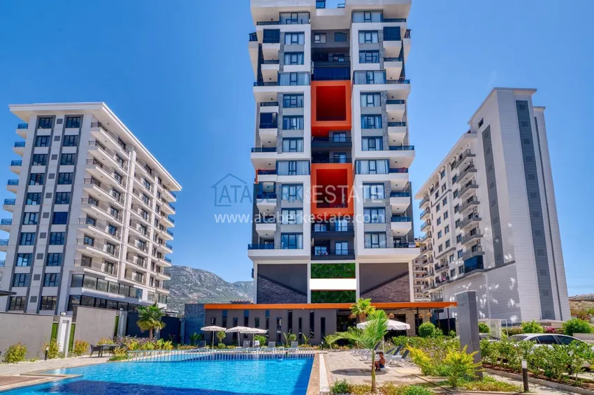 Furnished 2+1 apartment in the center of Mahmutlar - Saturday Market District 8