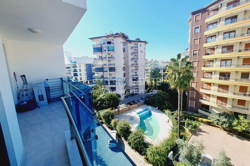 Purchase One bedroom apartment in the center of Alanya with furniture and access to a private beach 9 