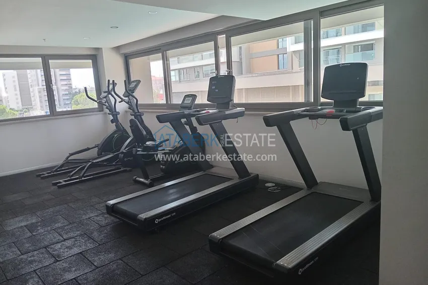 Two-bedroom apartment with furniture and panoramic sea views in a premium complex — Antalya, Kepez 15