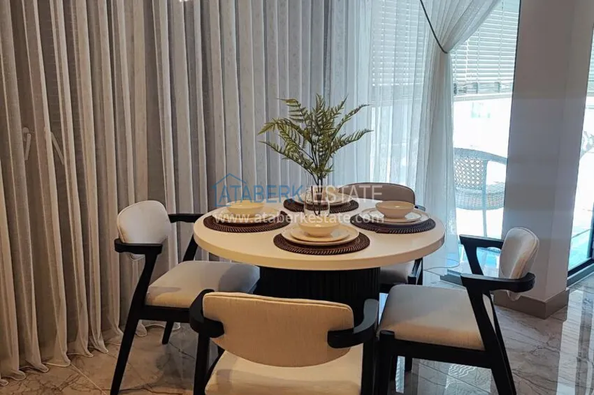 Purchase Two-bedroom apartment with furniture and panoramic sea views in a premium complex — Antalya, Kepez 12