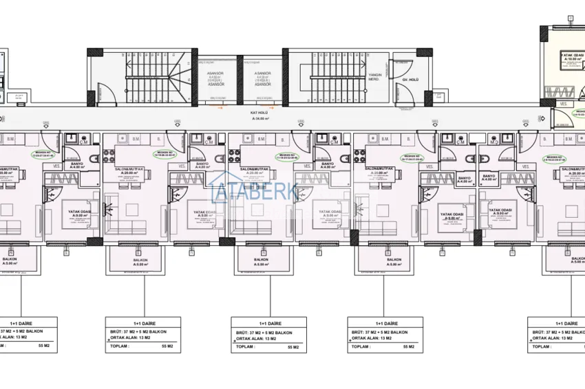 Buy cheap Investor apartments in Payallar district, Alanya 2