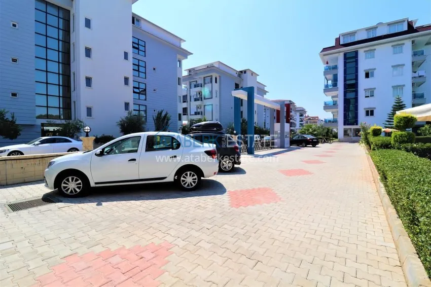 Apartament pod klucz z 1 sypialnią i widokiem na góry w Alanyi, dzielnica Kestel 10