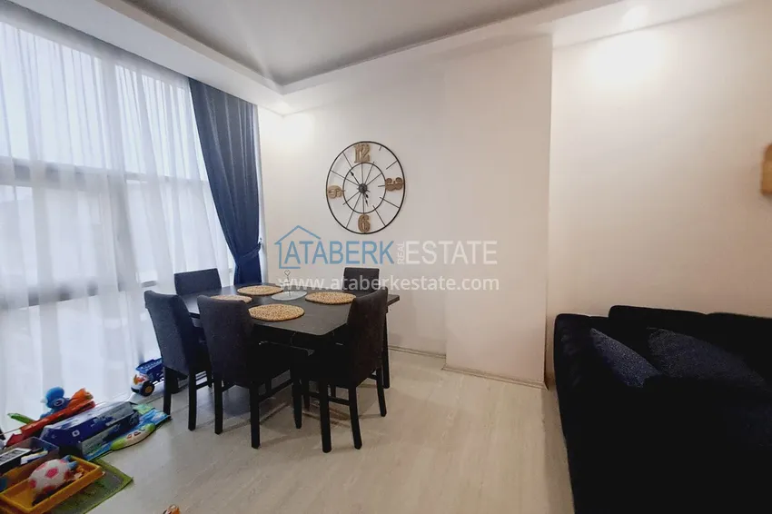 Purchase Furnished duplex penthouse with separate kitchen in Alanya, Mahmutlar district 10