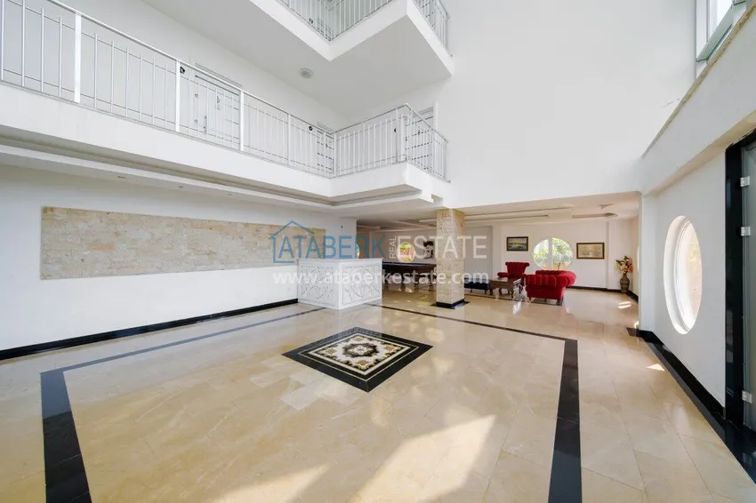 Apartament pod klucz z 1 sypialnią i widokiem na góry w Alanyi, dzielnica Kestel 13