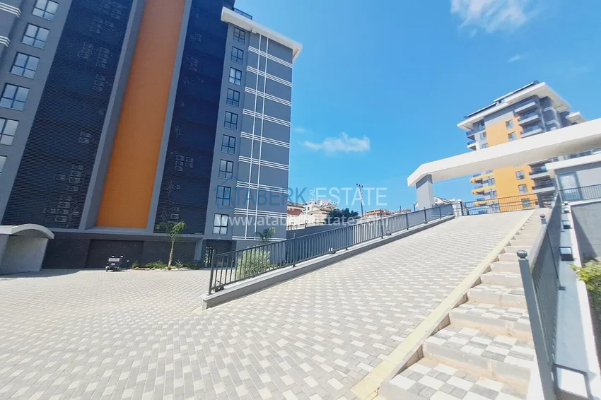 Real estate in Alanya from the owner. Turnkey apartment with sea view, Avsallar district 12
