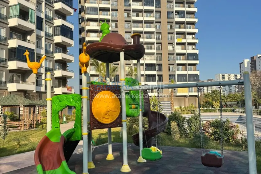 Two-bedroom apartment with sea and mountain views in a modern complex — Mersin, Tomyuk district 11