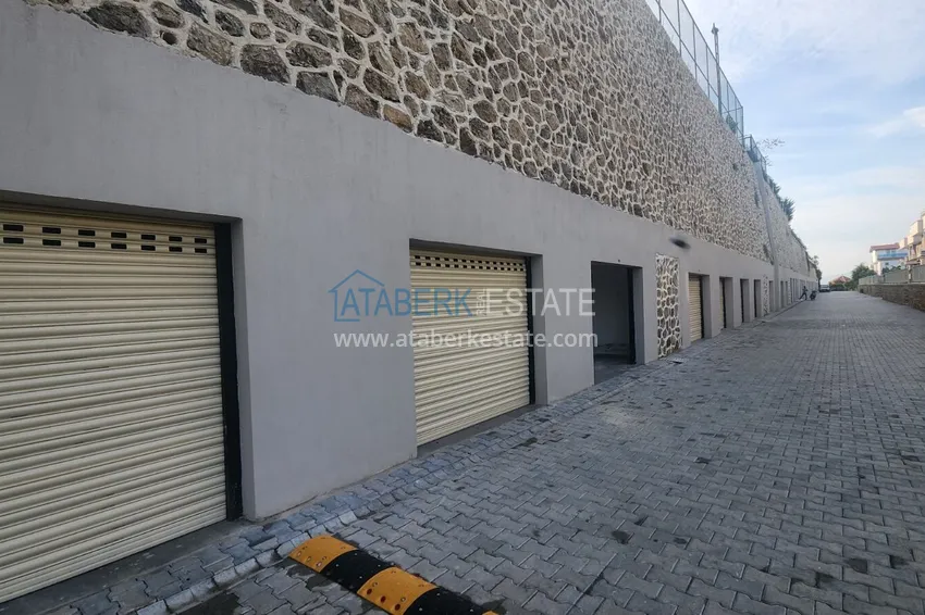 Semi-detached triplex villa in Kargicak area, furnished in a cottage complex 11