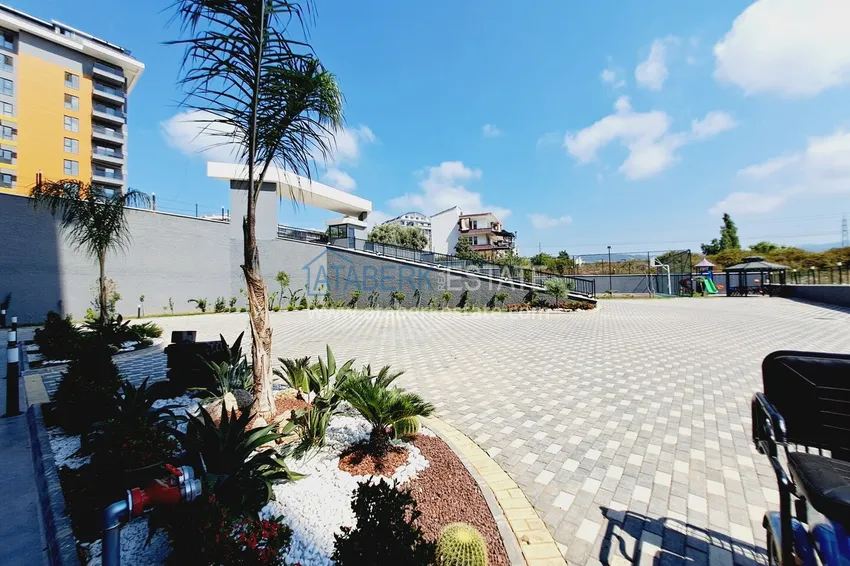 Real estate in Alanya from the owner. Turnkey apartment with sea view, Avsallar district 14