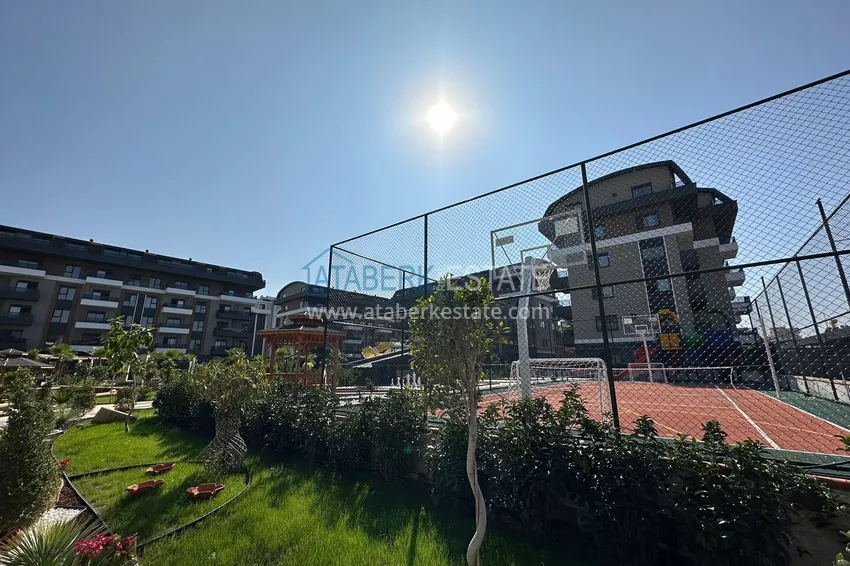 Fully furnished apartments with a convenient layout in Alanya — Oba district 13