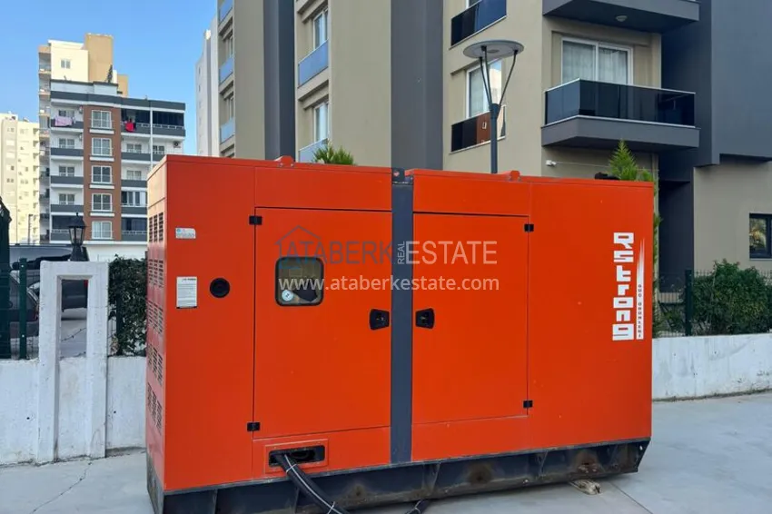 Two-bedroom apartment with sea and mountain views in a modern complex — Mersin, Tomyuk district 14