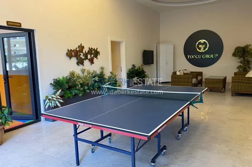 1+1 apartment in Mahmutlar with furniture and mountain views 14