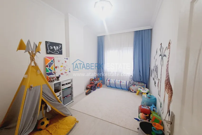 Purchase Furnished duplex penthouse with separate kitchen in Alanya, Mahmutlar district 14
