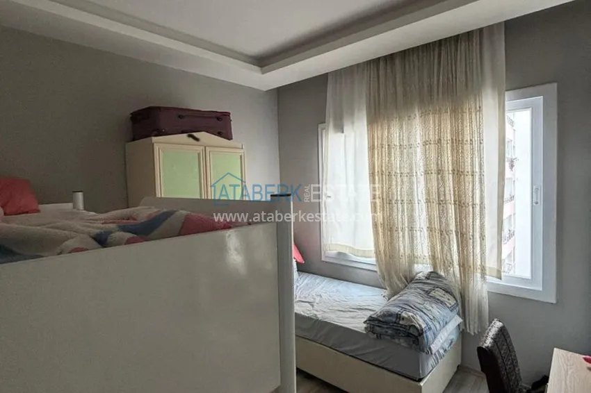Purchase Two-bedroom apartment with a glazed balcony in Mersin, Tomyuk district 10