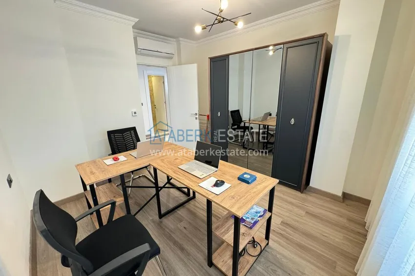 Purchase Semi-detached triplex villa in Kargicak area, furnished in a cottage complex 20