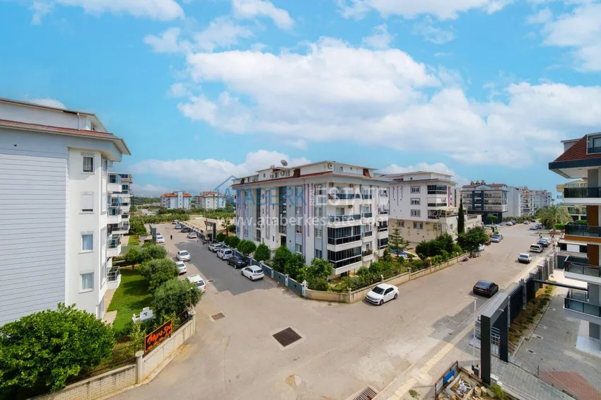Kupuj Apartament pod klucz z 1 sypialnią i widokiem na góry w Alanyi, dzielnica Kestel 17