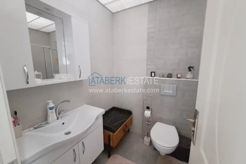 Purchase Furnished duplex penthouse with separate kitchen in Alanya, Mahmutlar district 16