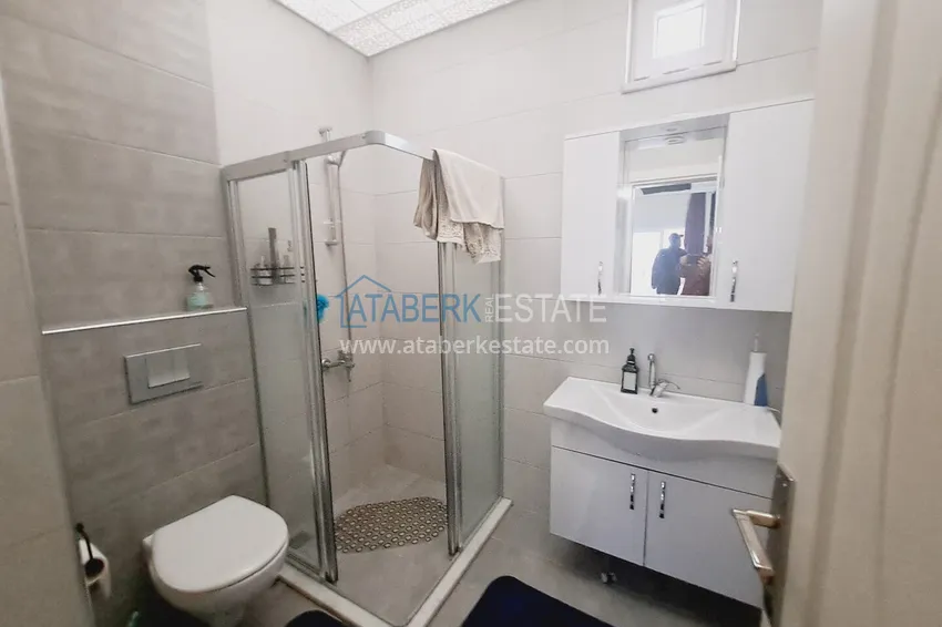 Purchase Furnished duplex penthouse with separate kitchen in Alanya, Mahmutlar district 17