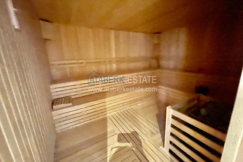 Garden duplex with modern interiors in a new residential complex, Oba district, Alanya 19