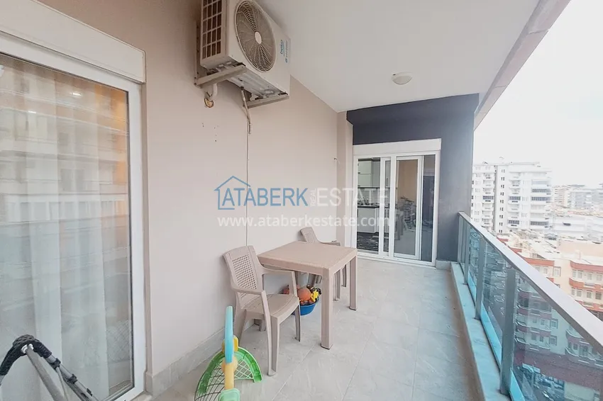 Purchase Furnished duplex penthouse with separate kitchen in Alanya, Mahmutlar district 19