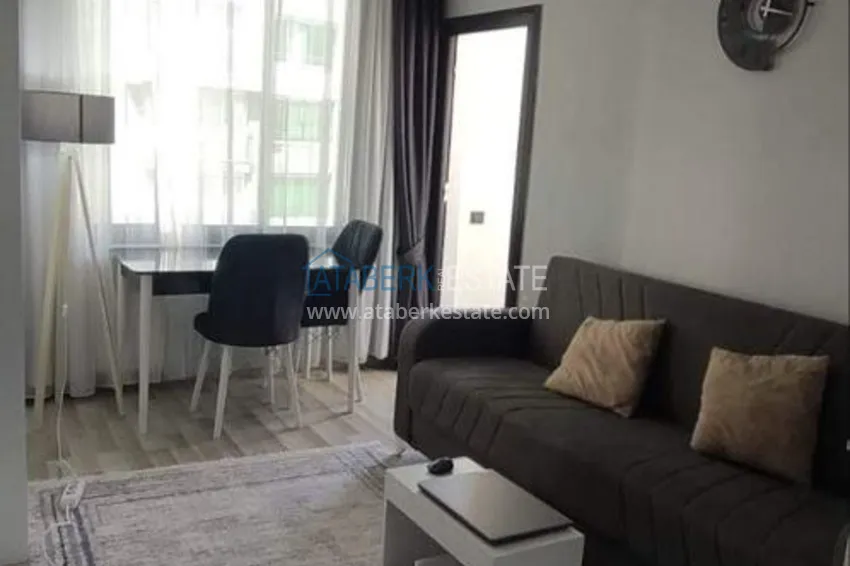 Umeblowane mieszkanie z jedną sypialnią w dzielnicy Soli, Mezitli, Mersin 1