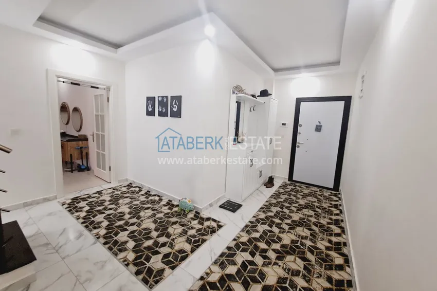 Purchase Furnished duplex penthouse with separate kitchen in Alanya, Mahmutlar district 1