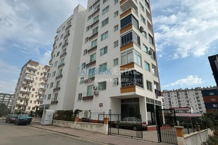 Two-bedroom apartment with a glazed balcony in Mersin, Tomyuk district 1