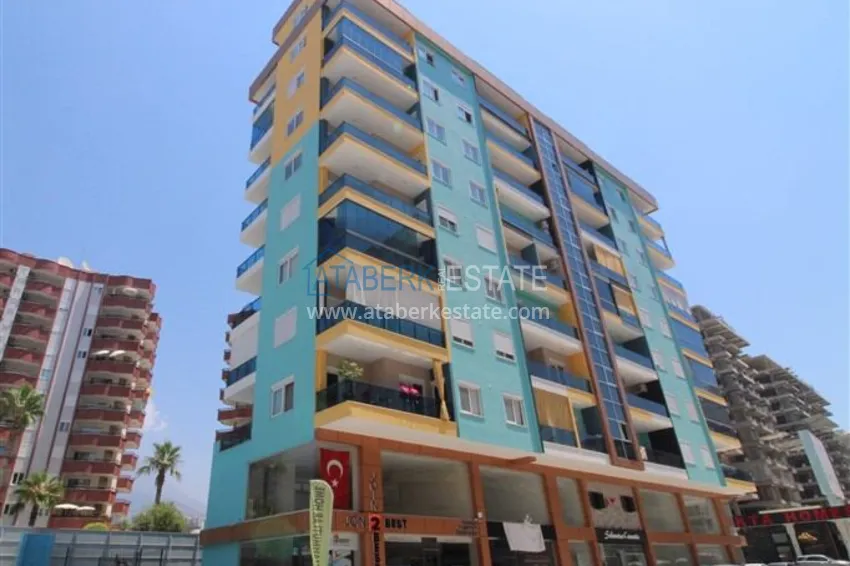 Furnished duplex penthouse with separate kitchen in Alanya, Mahmutlar district 1