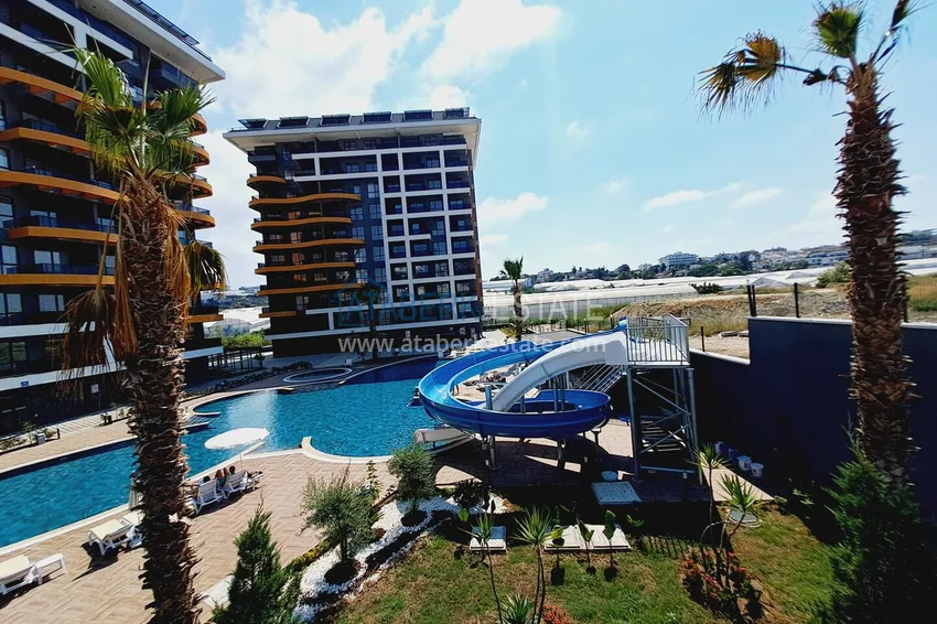 Real estate in Alanya from the owner. Turnkey apartment with sea view, Avsallar district 2