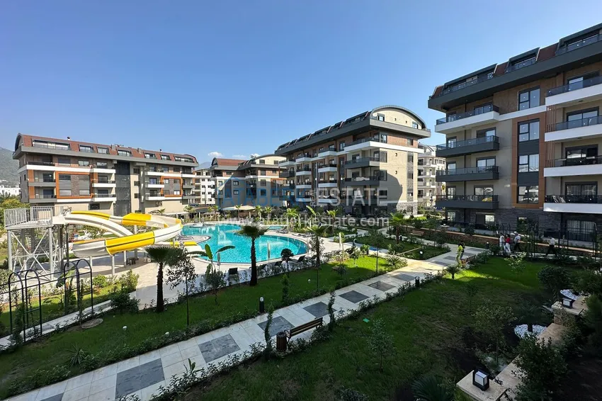Fully furnished apartments with a convenient layout in Alanya — Oba district 1