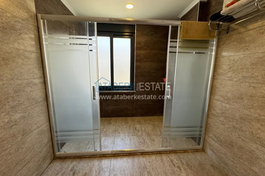 Purchase Semi-detached triplex villa in Kargicak area, furnished in a cottage complex 27