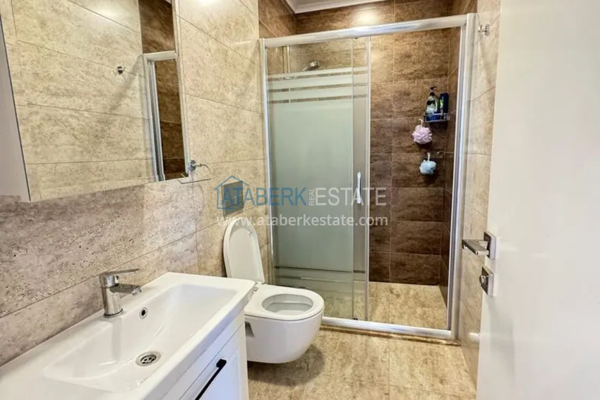 Purchase Semi-detached triplex villa in Kargicak area, furnished in a cottage complex 29