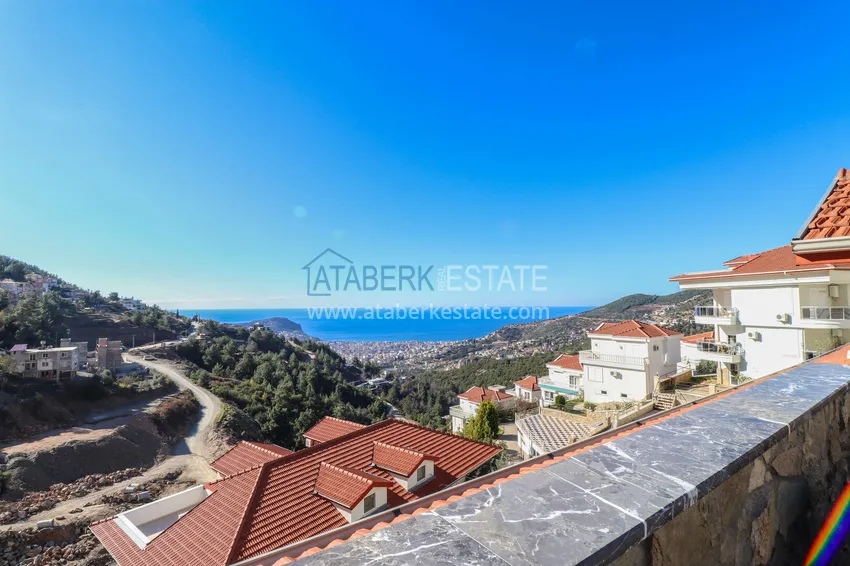 Purchase Spacious furnished duplex with views in the prestigious area of Alanya - Bektash 28