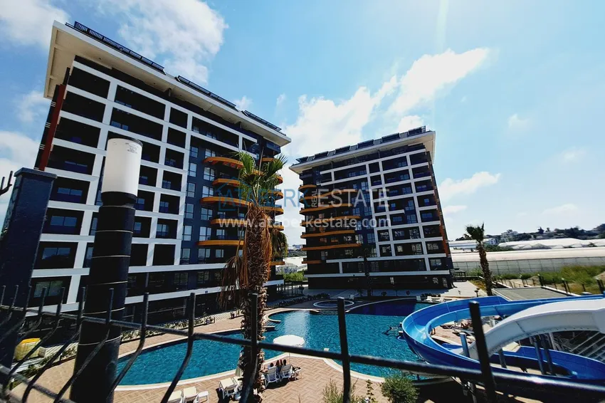 Real estate in Alanya from the owner. Turnkey apartment with sea view, Avsallar district 1