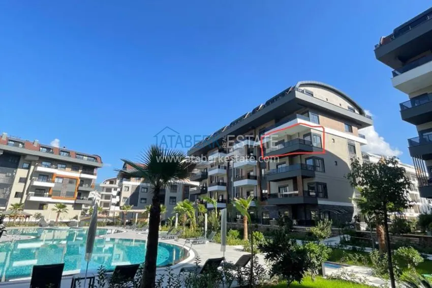 Fully furnished apartments with a convenient layout in Alanya — Oba district 2