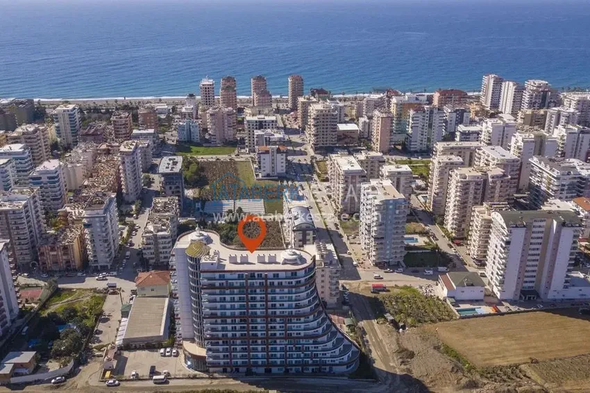 Umeblowane mieszkanie dwupoziomowe w Alanya, Mahmutlar w luksusowym kompleksie 2