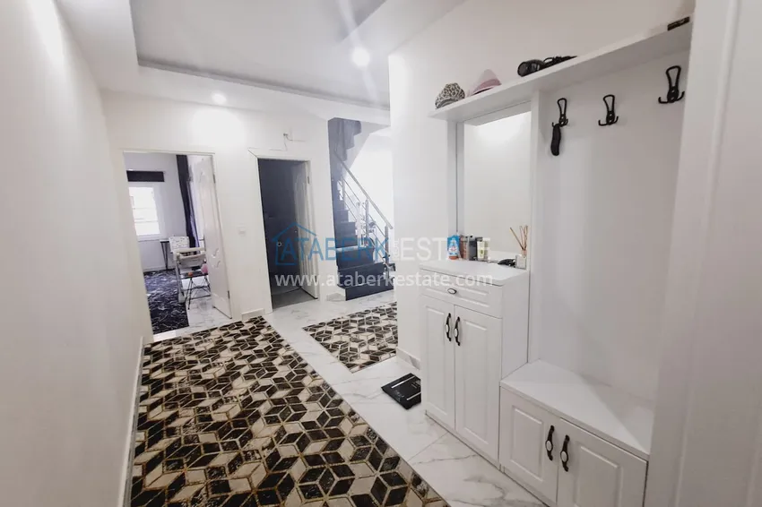 Purchase Furnished duplex penthouse with separate kitchen in Alanya, Mahmutlar district 2
