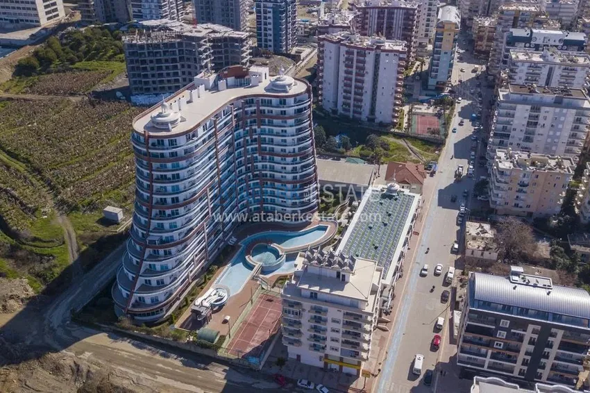 Umeblowane mieszkanie dwupoziomowe w Alanya, Mahmutlar w luksusowym kompleksie 3