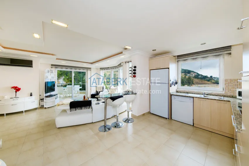 Purchase Spacious furnished duplex with views in the prestigious area of Alanya - Bektash 4