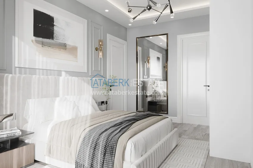 Purchase Investment property under construction in Mersin, Mezitli district 4 