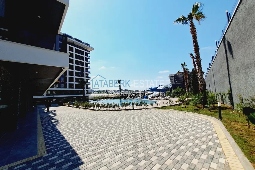 Real estate in Alanya from the owner. Turnkey apartment with sea view, Avsallar district 5