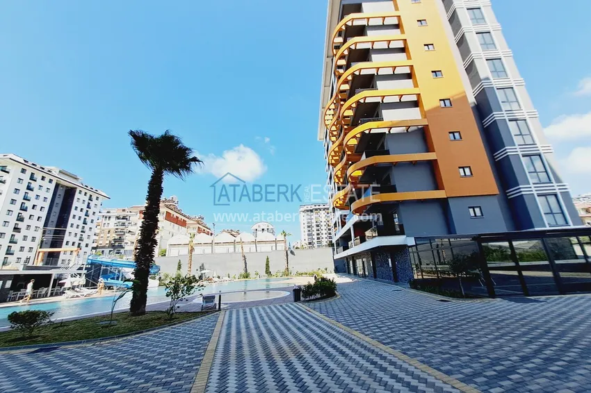 Real estate in Alanya from the owner. Turnkey apartment with sea view, Avsallar district 6
