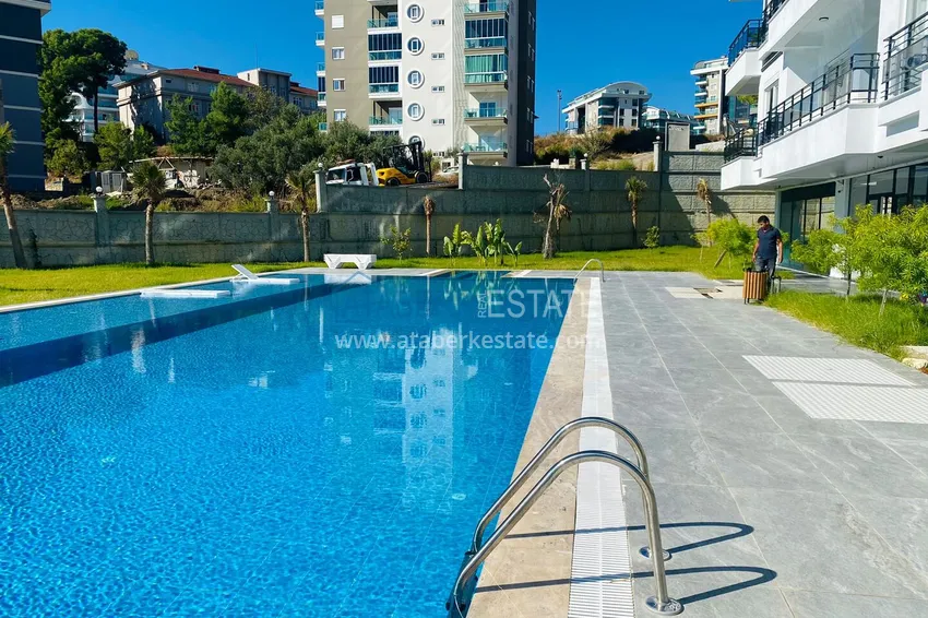 Furnished 1+1 apartment for rent in Alanya, Avsallar district No. 81 6