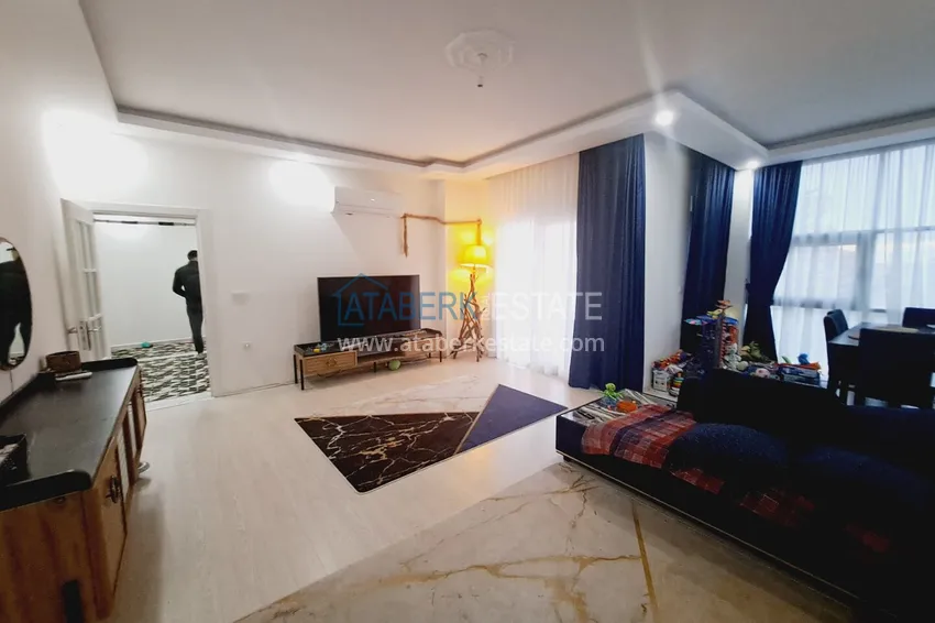 Purchase Furnished duplex penthouse with separate kitchen in Alanya, Mahmutlar district 7