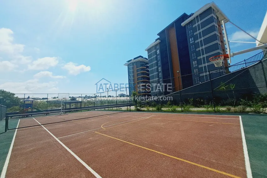Real estate in Alanya from the owner. Turnkey apartment with sea view, Avsallar district 9