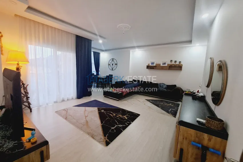 Purchase Furnished duplex penthouse with separate kitchen in Alanya, Mahmutlar district 8