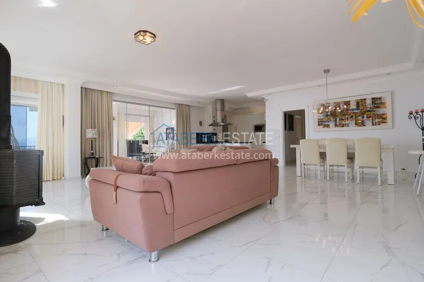 Purchase Gorgeous private villa with panoramic views and guest bungalow in Kestel, Alanya 9