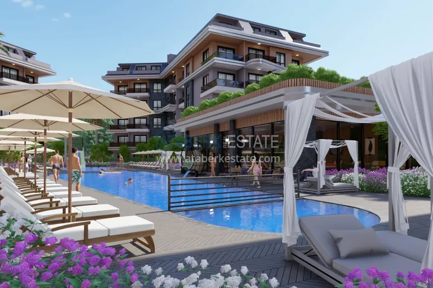 One bedroom apartment from an investor in Oba, Alanya 10